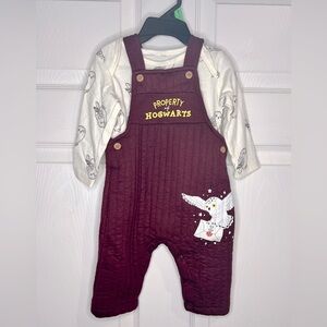 Harry Potter Baby Boy Overall Set - Size 6/9 month